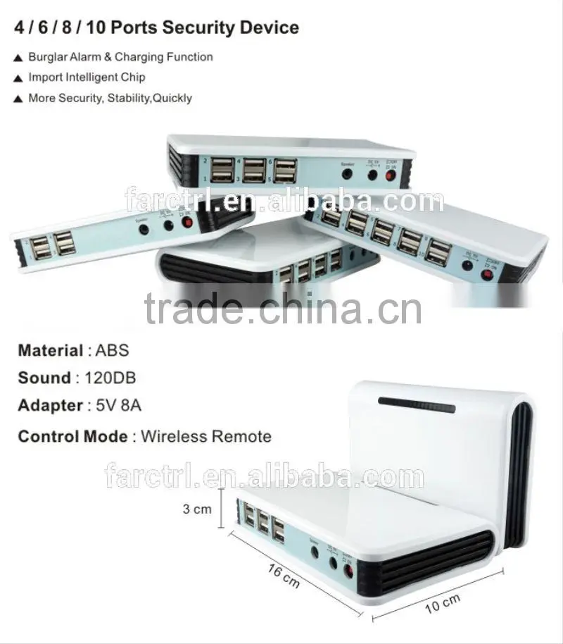 Store Monitor Alarm Security Holder For Mobile Phone