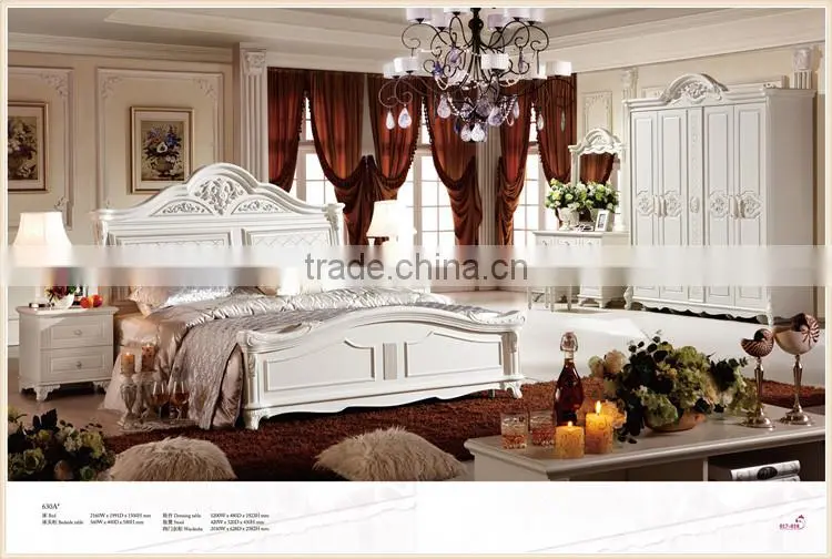 Wholesale Korean white bedroom furniture