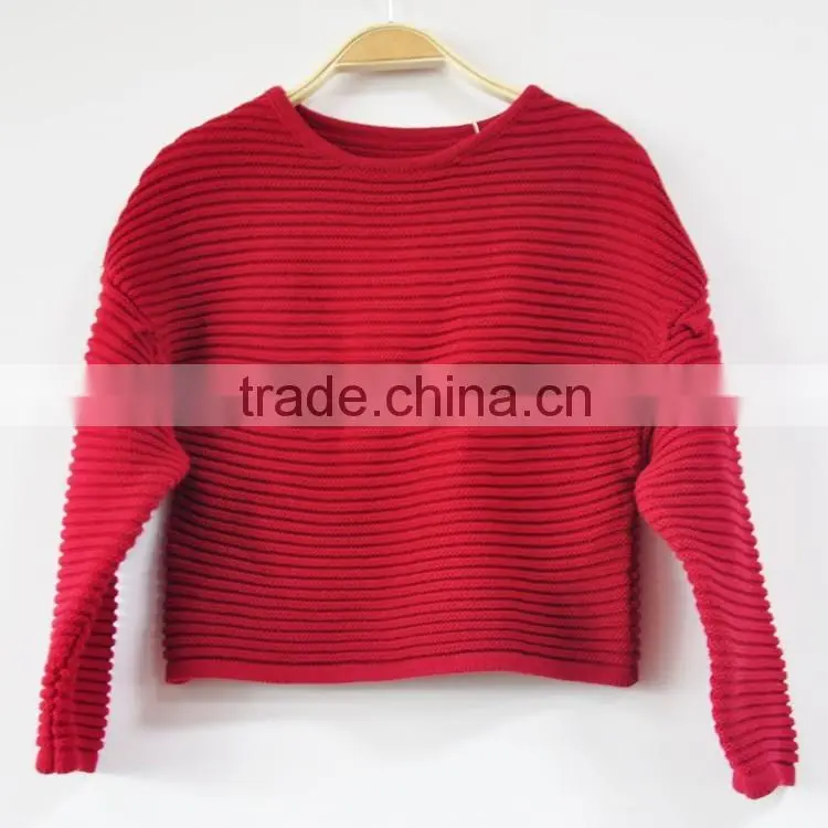 Latest Sweater Designs for Girls Coarse Needle Close-fitting Top Girl Sweaters