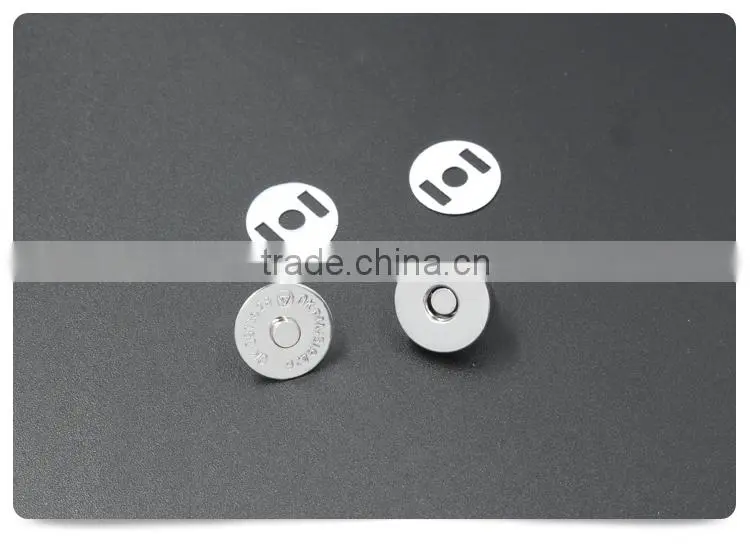 Magnetic buttons for women bags hidden magnetic button