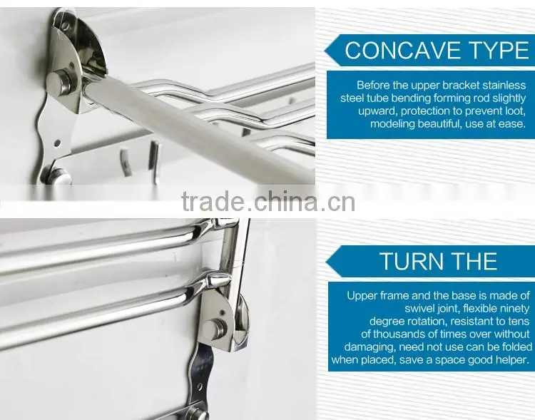 Wesda good quality Bathroom Towel rack With Hooks A127