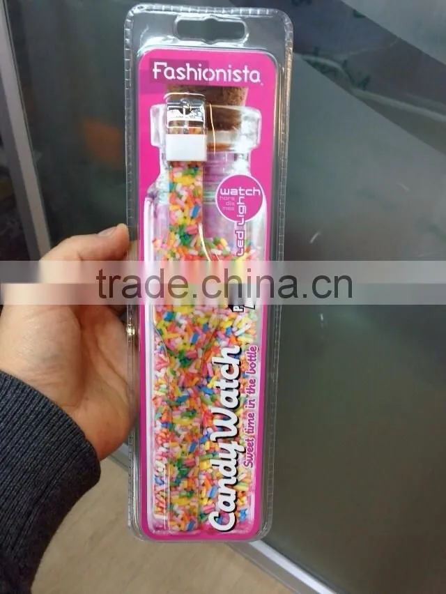 2015 Candy color custom touch screen sport silicone led watch for sale, cheap watch, boy watch