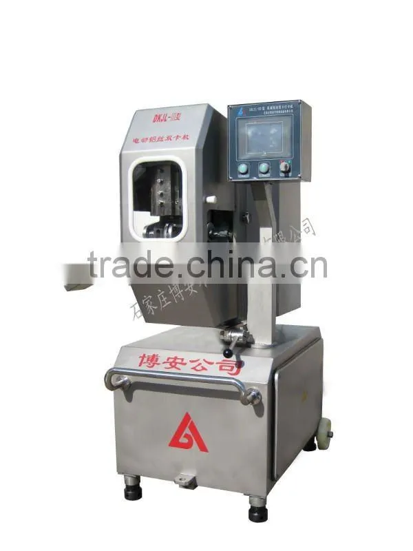 Mechanical Double clipping machine in 2015