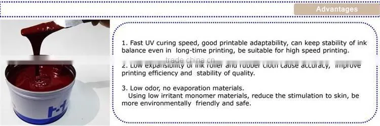 UV Offset Printing Ink For Lottery Paper