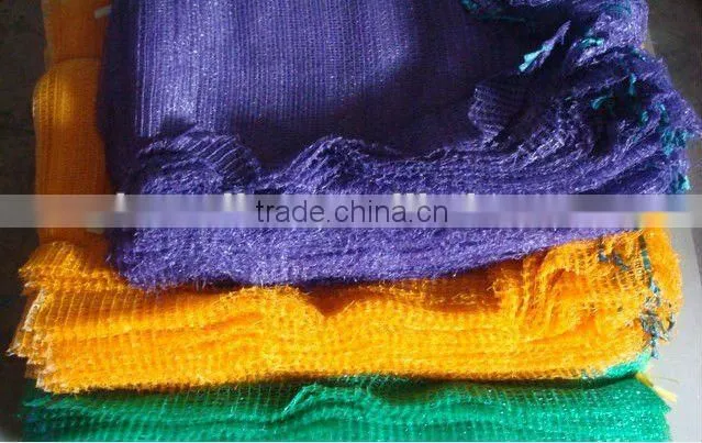 100%virgin HDPE knitted plastic raschel mesh bag