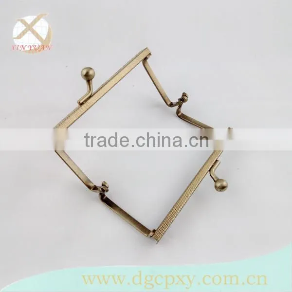 8.5*4.5metal purse frame handbag handle for women evening purse and clutch bag