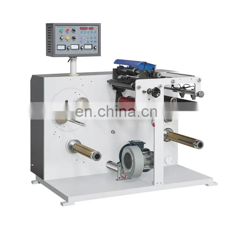 UTS320S Maquina Cortadora y Rebobinadora de Etiqueta Adhesiva adhesive Label Sticker Cutting Machine