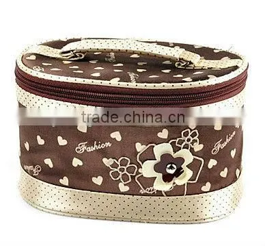Nylon promotional bag cosmetic bag for lady