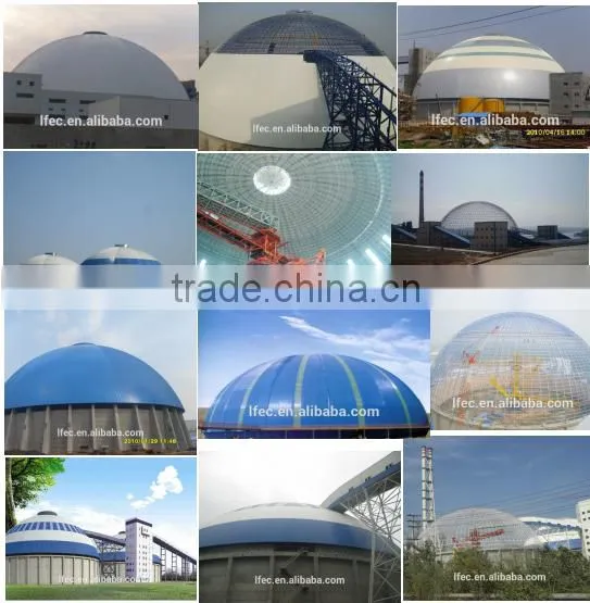 Space large and bright stainless steel frame atrium roof