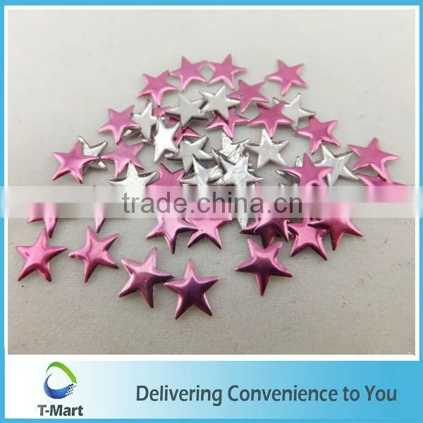 Korean Lead Free Hot Fix star Studs for nail art