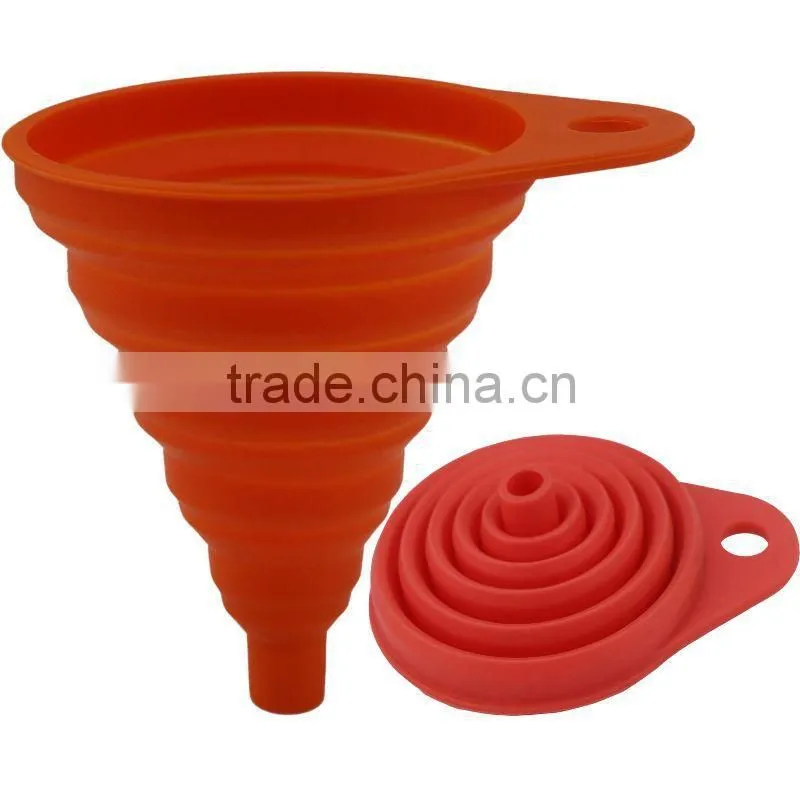 Creative Design collapsible liquid funnel