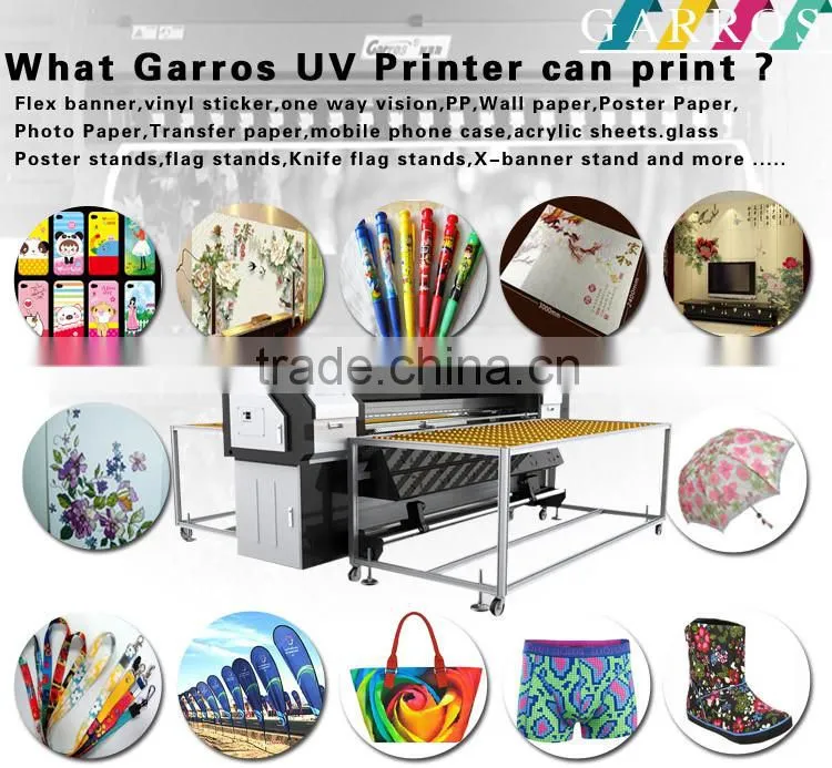 1.8m Roll To Roll Flatbed Inkjet Printer UV 1852