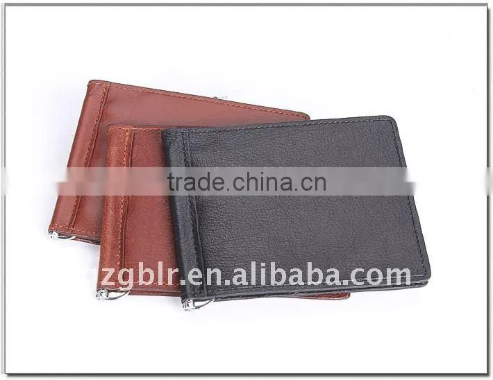 supply American Leather Money Clip Wallet and multi-function Money Clip