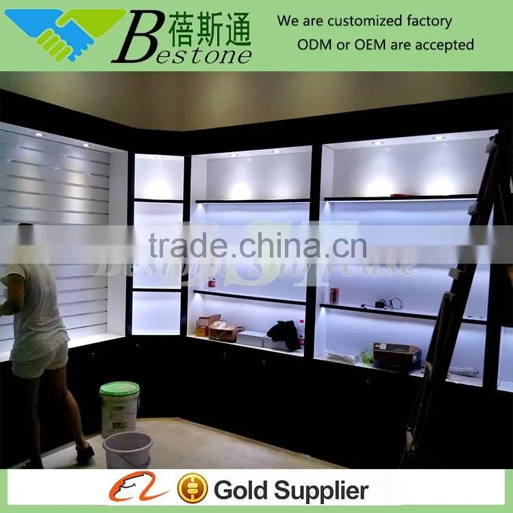Wholesale fashion retail concession stand with slatwall for gift shop