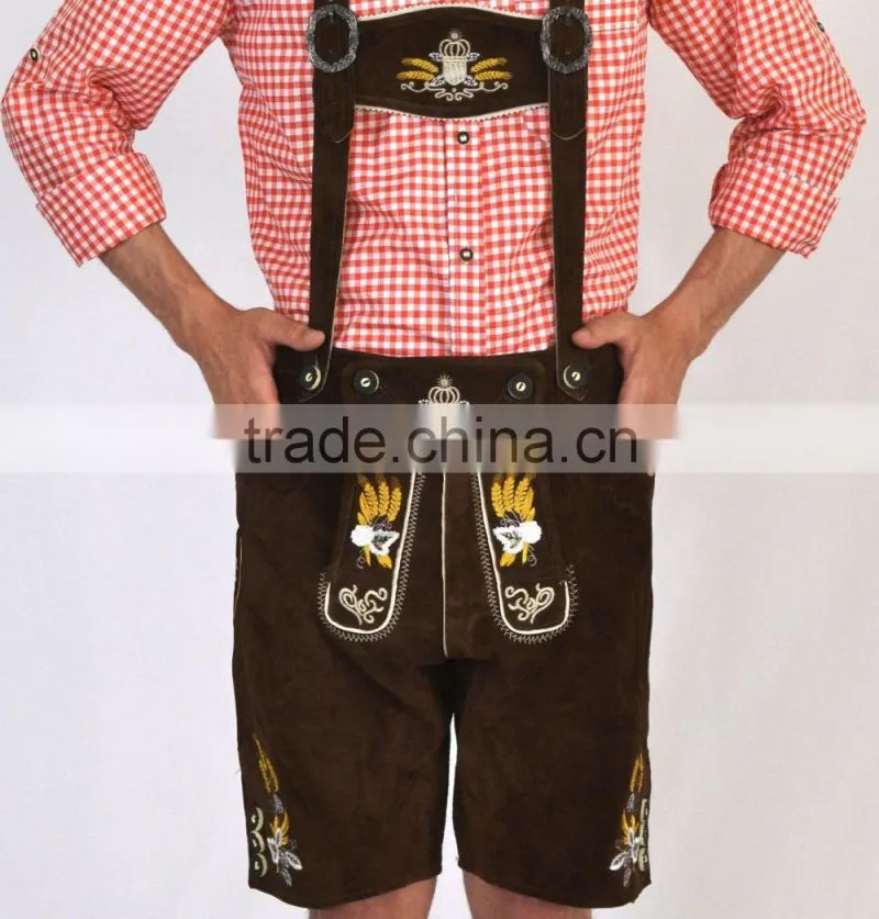 Mens Short length LEDERHOSEN