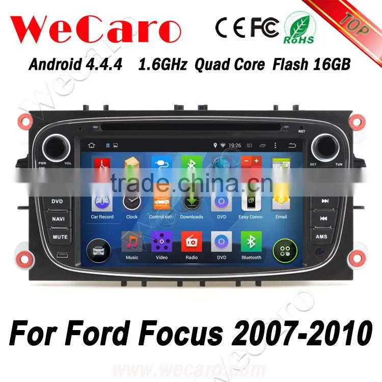 Wecaro WC-FU7608 Android 4.4.4 stereo touch screen for ford mondeo android car dvd 2007 - 2010 OBD2