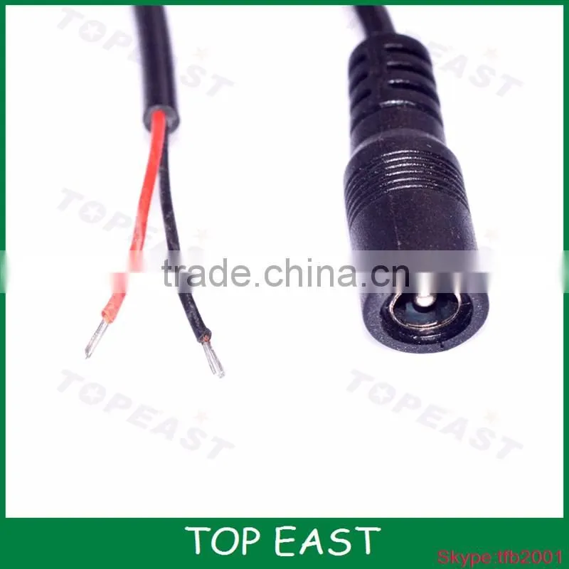 DC-wide copper wire 246 422 # dc Male to tin 5.5 * 2.1 power cable cord wire