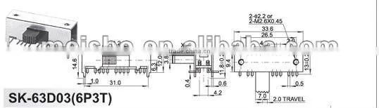 CE slide light switch circuit breaker