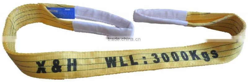 flat polyester web sling