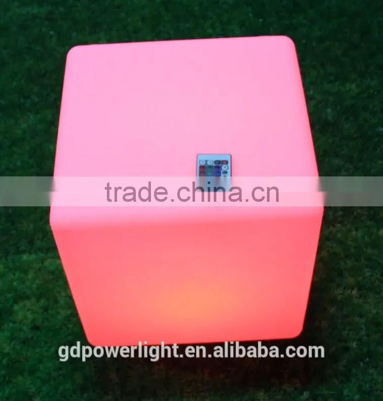 LED light decotative cube with remote control C004