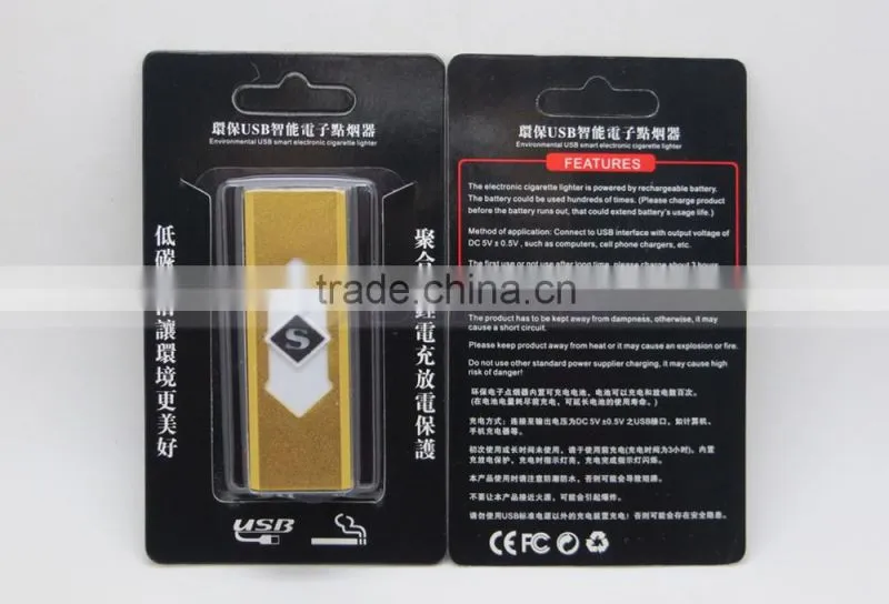 Electronic For Man Super Portable USB Rechargeable Cigarette Lighter
