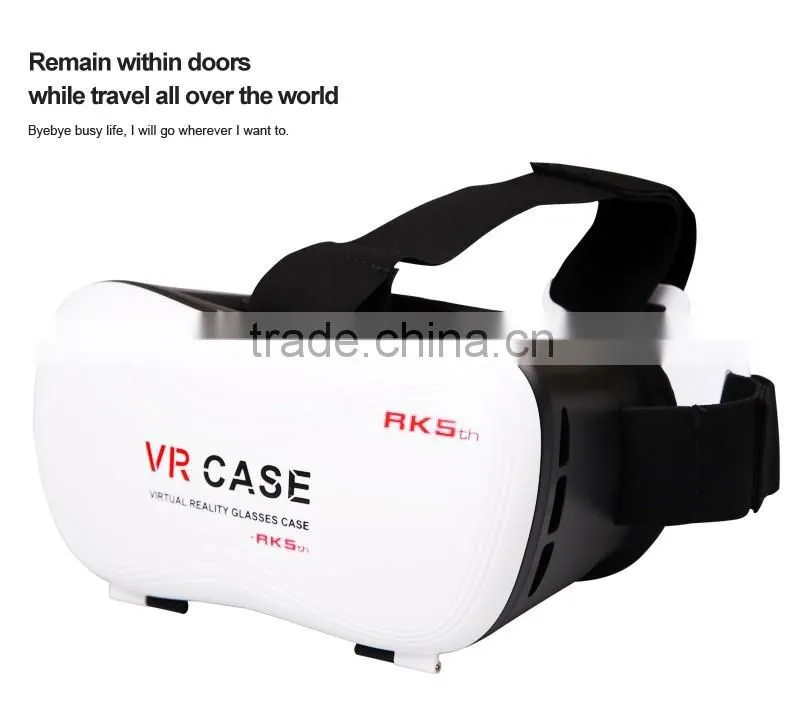 New type vr box 4.0 VR case 5 with a good price is hot selling in 2016