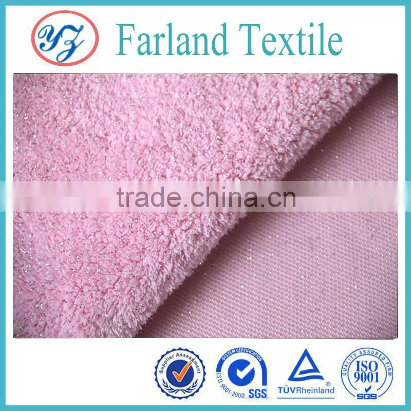 100%polyester textile and apprel fabric Beautiful velvet
