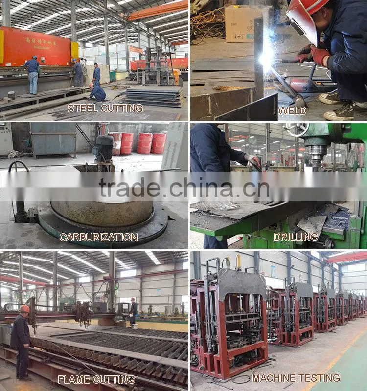 German technology eco-friendly china supplier brick making machine 4-15
