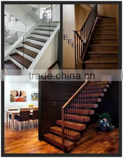 Merbau solid wood stair tread