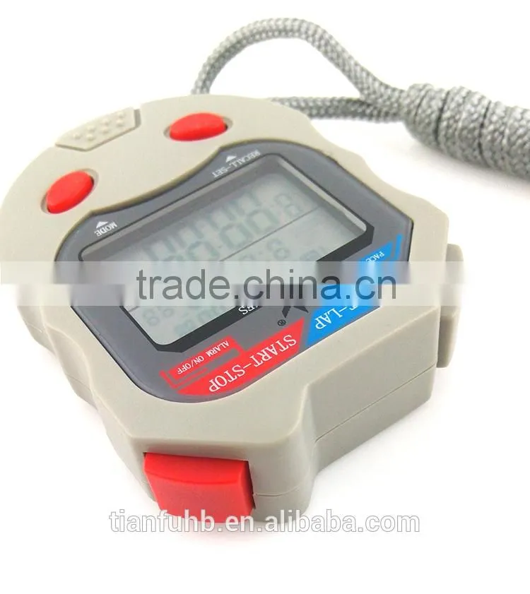 Large Display Stopwatch With Time and Calendar