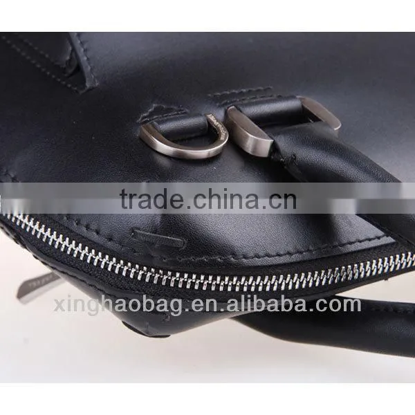 Custom Top quanlity design colour leather men briefcase