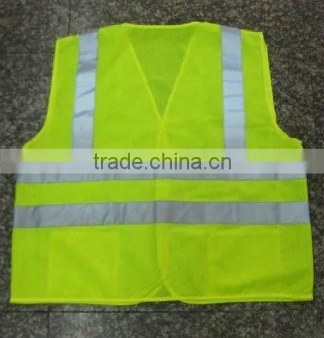 Mesh High Visibility Knitted Vest for Working