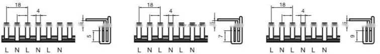 WL-601 DPN Series electrical panel crane bus bar