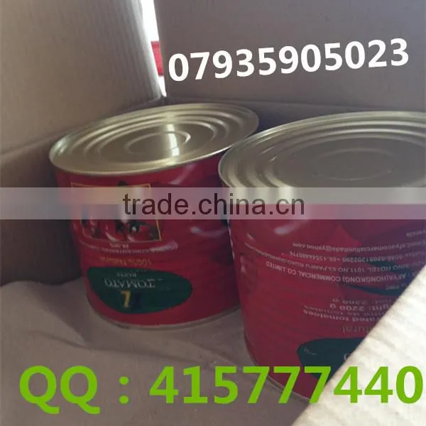 400g BAIHE brix28-30 canned tomato paste