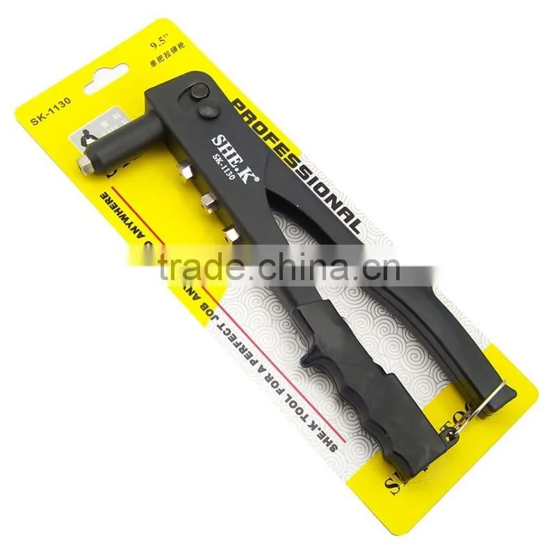 China lowest factory price single hand portable pneumatic rivet gun
