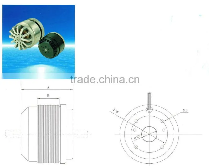 plastic fan blade for motor