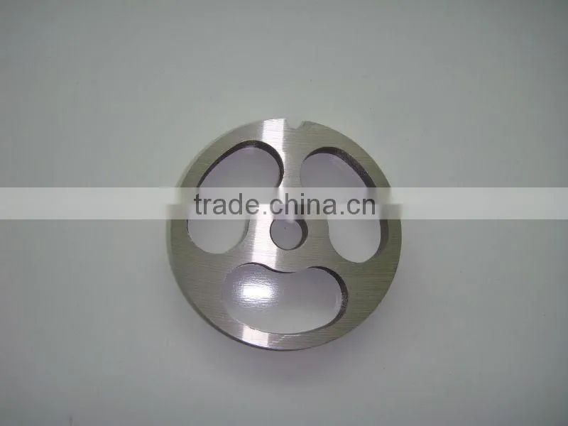 22#meat grinder cutting plate,meat mincer plate with three holes
