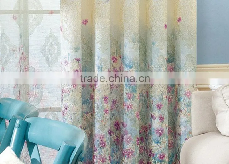 European high-grade jacquard polyester curtain
