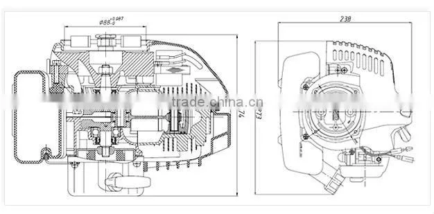 32.6CC 2Stroke Engine