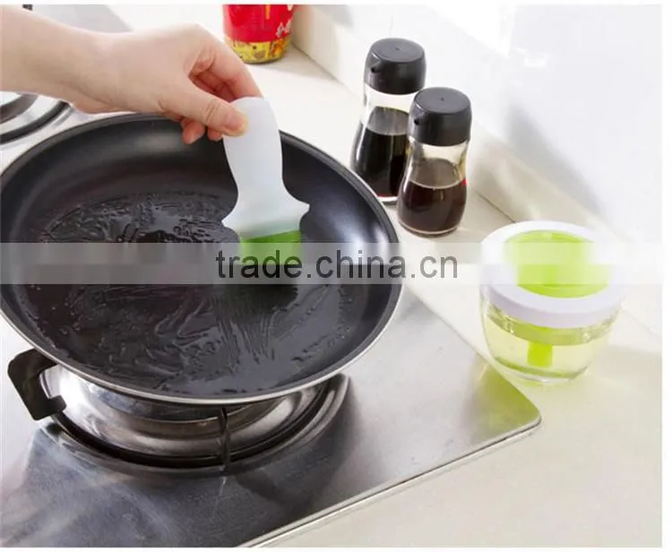 J203 High temperature resistant silicone oil brush for cooking
