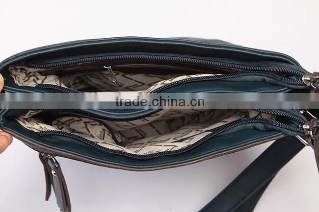 5381OEM certificated ladies handbag factory in Guangzhou sling woman fashionable bag.