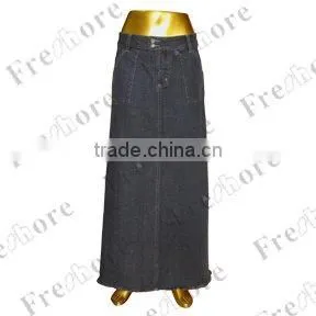 Lady's A-Line Skirt In Black