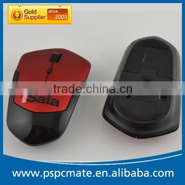 Custom 2.4G Wireless Gift Slim Mouse with Usb Mini Receiver