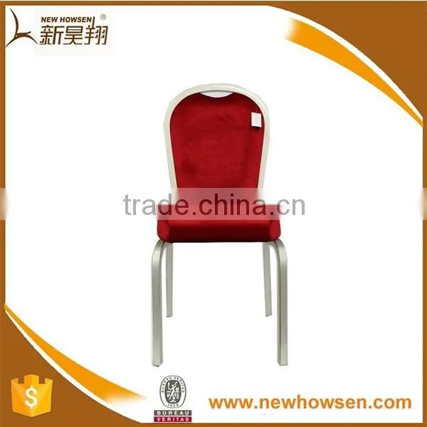 Luxury hotel furniture red banquet chair event party China factory