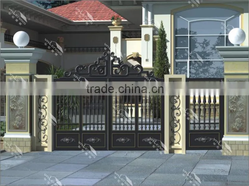 Valenmis villa aluminum gate