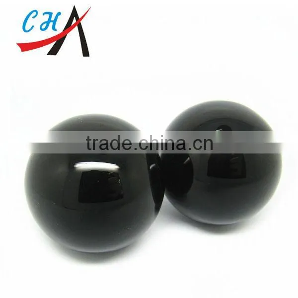 Black Agate Spheres