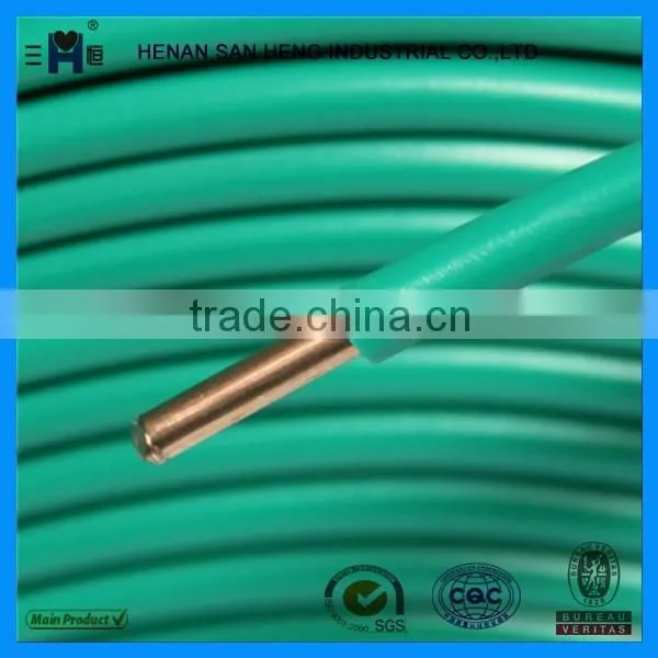 600V 60C Electrical PVC Insulated Wire