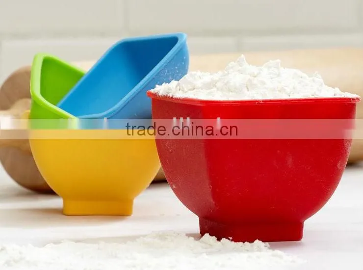 Progressive International Set of 4 Silicone Pinch Bowl