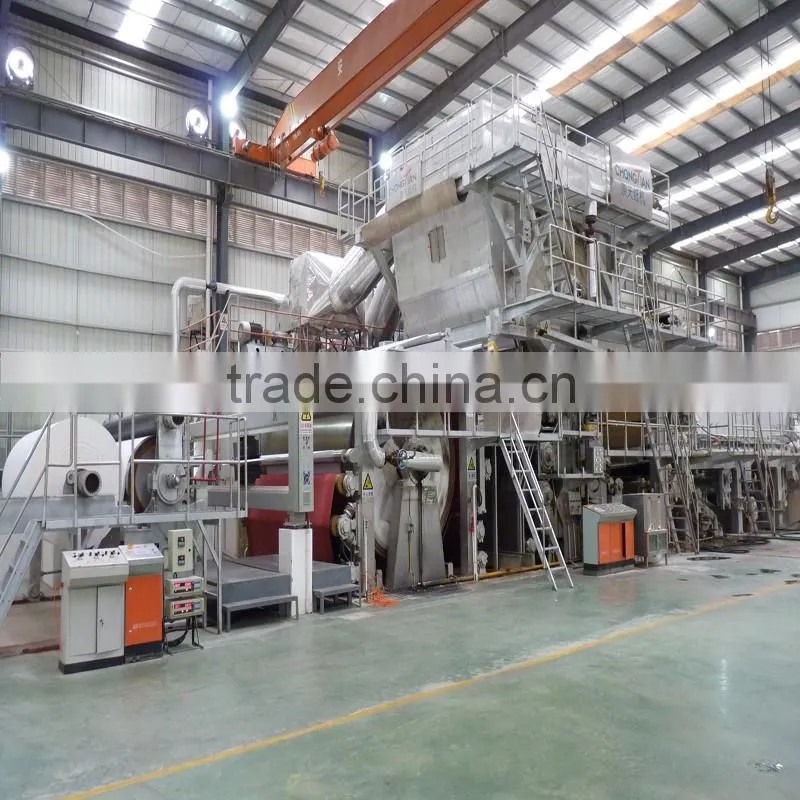 Cost of Tissue Paper Machine with High Speed