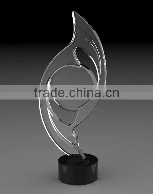 Professional manufactuer customize trophy with artificial style